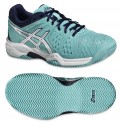 Dětská antuková obuv Asics Gel Resolution 6 Clay GS C501Y-3901 světle modrá