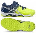 Tenisová obuv Asics Gel Resolution 6 Clay E503Y-0701 neonově žlutá/modrá