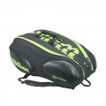 Tenisový bag Wilson BLADE Vancouver 15 Pack černo-zelený